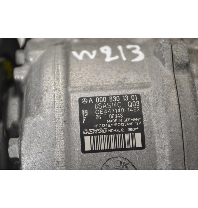 Κομπρεσέρ Aircondition A/C Mercedes-Benz A 180 W177 1.3 2018-2021 A0008301301 6SAS14C GE447140-1452