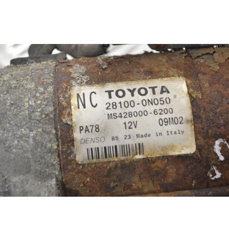 Μίζα Toyota Yaris / Corolla / Auris 1.4 D4D 1ND 2005-2012 28100-0N050 428000-6200