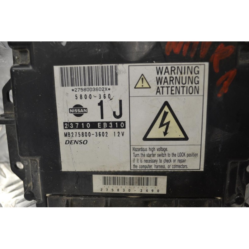 Εγκέφαλος Nissan Navara D40 2.5 DCI YD25 2005-2010 23710-EB310