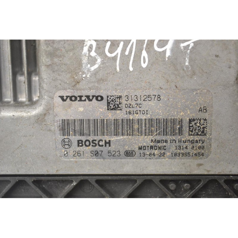 Εγκέφαλος Volvo V40 V60 S60 V70 B4164T / D4164T 2012-2019 BOSCH 31312578 0261S07523