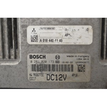 Εγκέφαλος Mitsubishi Canter Fuso 3.0cc Bosch Euro6 4P10T2 2010-2017 0281020173 MK667731 A0184484140 1039S43887