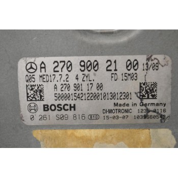 Εγκέφαλος Mercedes-Benz CLA GLA 200 2004-2020 A2709002100 1039S60543 0261S09816 (Γνήσιος)