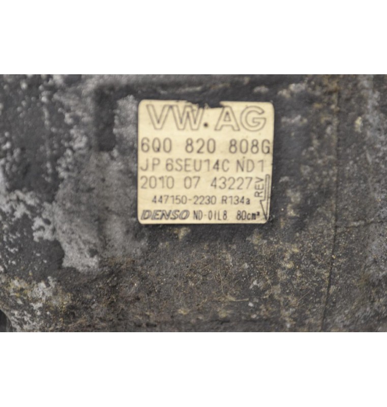 Κομπρεσέρ Aircondition - A/C Volkswagen Polo 1.2 CGPA 2008-2016 6Q0820808G (Γνήσιο) (Audi A1 - Seat Ibiza - Skoda)