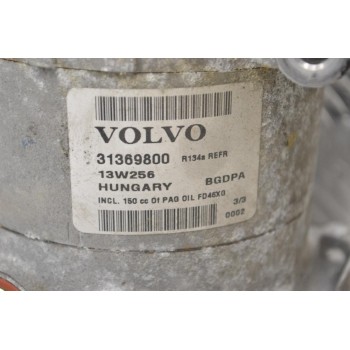Κομπρεσέρ Aircondition - A/C Volvo S60 V40 XC60 V70 V60 V50 S80 B4164T 2010-2015 31369800 (Ford Mondeo C-Max S-Max Galaxy)