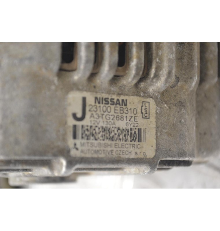Δυναμό Nissan Navara D40 2.5 YD25  2005-2010 23100-EB310 130A