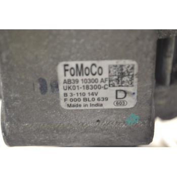 Δυναμό Ford Ranger -  Mazda 2.2 3.2 QJ2R P4AT 2010-2020 AB39-10300-AF UK01-18300-C (Γνήσιο)