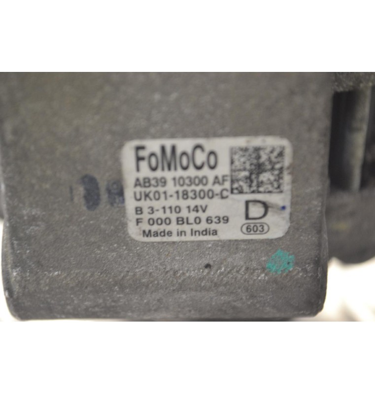 Δυναμό Ford Ranger -  Mazda 2.2 3.2 QJ2R P4AT 2010-2020 AB39-10300-AF UK01-18300-C (Γνήσιο)