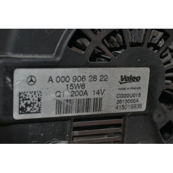 Δυναμό Mercedes-Benz Vito W447 CDI 651950 2014-2020 VALEO A0009062822 2613000A (200A)