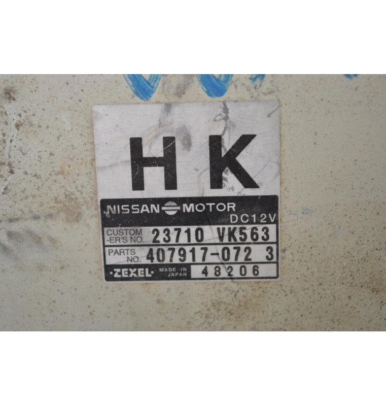 Εγκέφαλος Nissan Navara D22 01-05 YD25 ZEXEL 23710-VK563 407917-0723