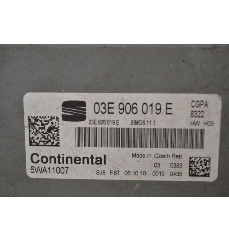 Εγκέφαλος Seat Ibiza 2009-2015 CONTINENTAL 03E906019E
