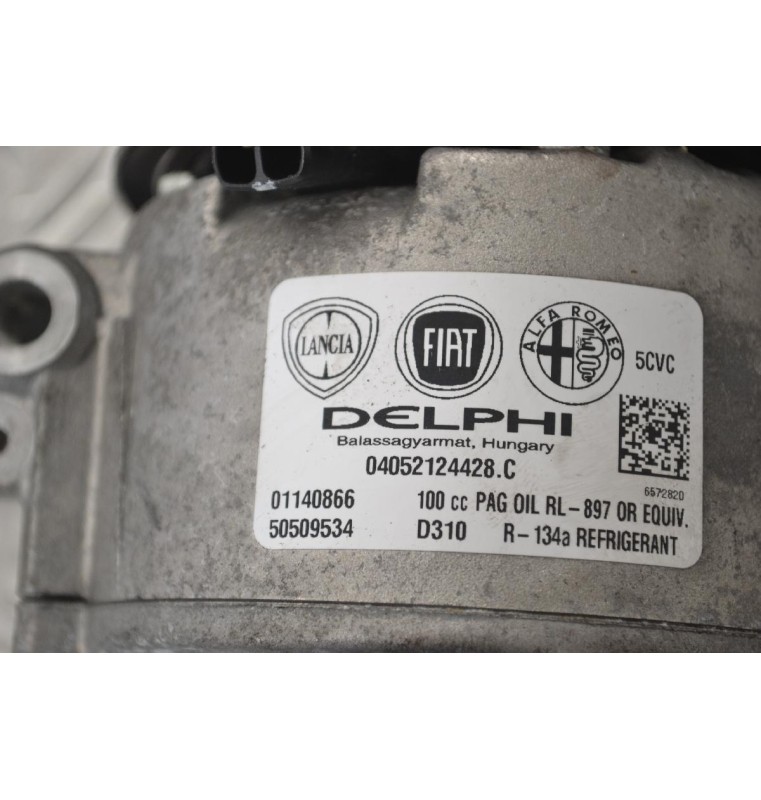Κομπρεσέρ Aircondition - A/C Alfa Romeo Giulietta 1.4 TJET 940A2000 2005-2023 DELPHI 50509534 01140866