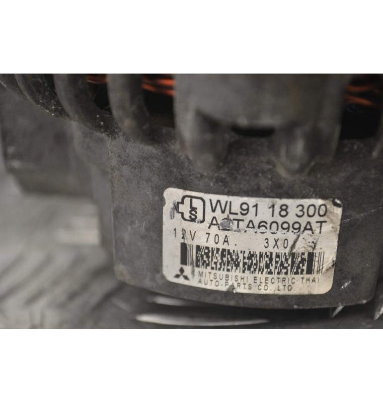 Δυναμό Ford Ranger / Mazda B2500 2.5 TD WL WL9118300 A2TA6099AT 70A 12V 1998-2005