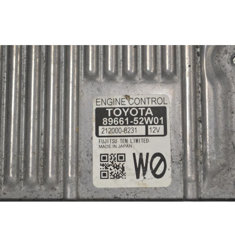 Εγκέφαλος Toyota Aygo ( Porte - Spade ) inr 2012-2015 89661-52W01 212000-8231