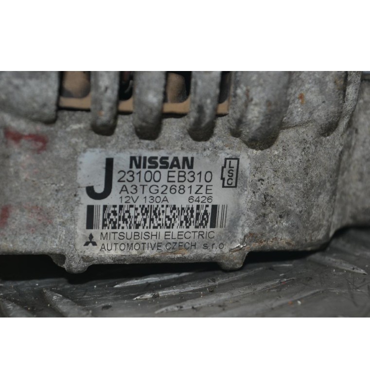Δυναμό Nissan Navara D40 2.5 YD25  2005-2010 23100-EB310 130A