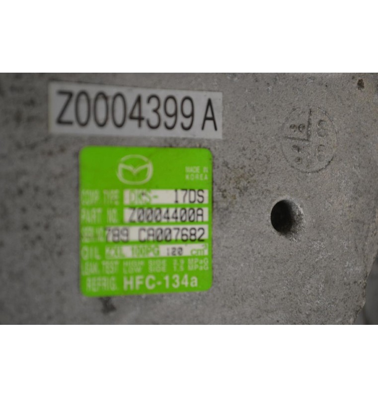 Κομπρεσέρ Aircondition - A/C Mazda 3 - 6 L8  2006-2013 Z0004400A