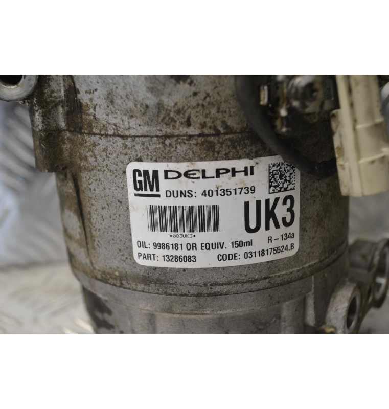 Κομπρεσέρ Aircondition Opel Corsa 1.4cc Z14XEP 2001-2008 DELPHI 13286083