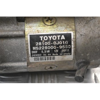 Μίζα Toyota Yaris 1SZ 1.3 1999-2005 DENSO 28100-0J010 MS228000-9530 (Γνήσια)