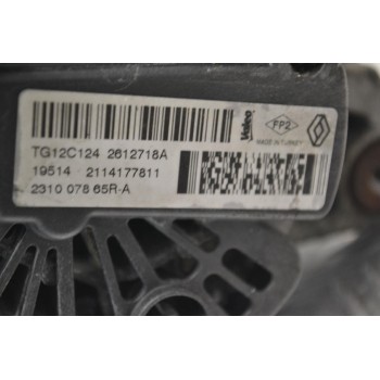 Δυναμό Nissan Juke - Qashqai 1.5 DCI K9K 2010-2017 Valeo 231007865R-A TG12C124 (Renault Clio)