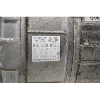 Κομπρεσέρ Aircondition A/C Volkswagen Golf Passat Jetta Touran Eos Scirocco Tiguan TSI TFSI TDI 2003-2015 1K0820859S (Seat Leon Toledo Ibiza Alhambra / Skoda  Fabia octavia SuperB Yeti Roomster)