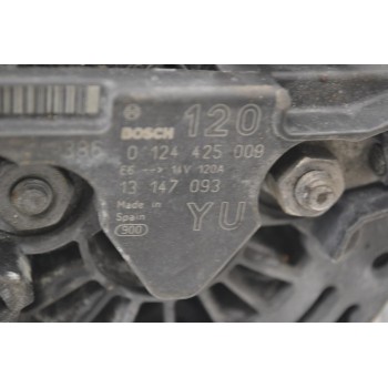 Δυναμό Opel Astra Z18XE 120A 14V 2004-2010 13147093 0124425009 (Meriva Zafira Vectra)