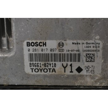 Εγκέφαλος Toyota Auris 1.4 D4D 2008-2013 BOSCH 89661-02Y10 0281017097 1039S39969