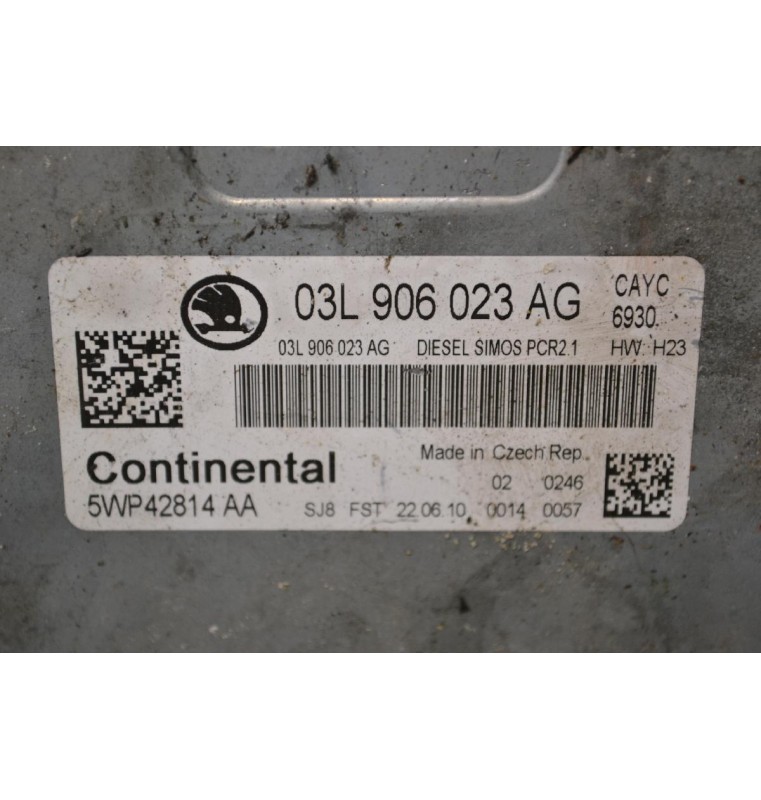 Εγκέφαλος Skoda Octavia 2009-2013 CONTINENTAL 03L906023AG