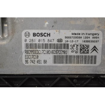 Εγκέφαλος Peugeot 208 2012-2019 0281019817 9805947380 9666729580 1039S60830