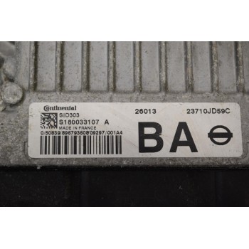 Εγκέφαλος Κινητήρα Nissan Qashqai 2006-2015 SIEMENS SID303 S180033107 A 23710-JD59C