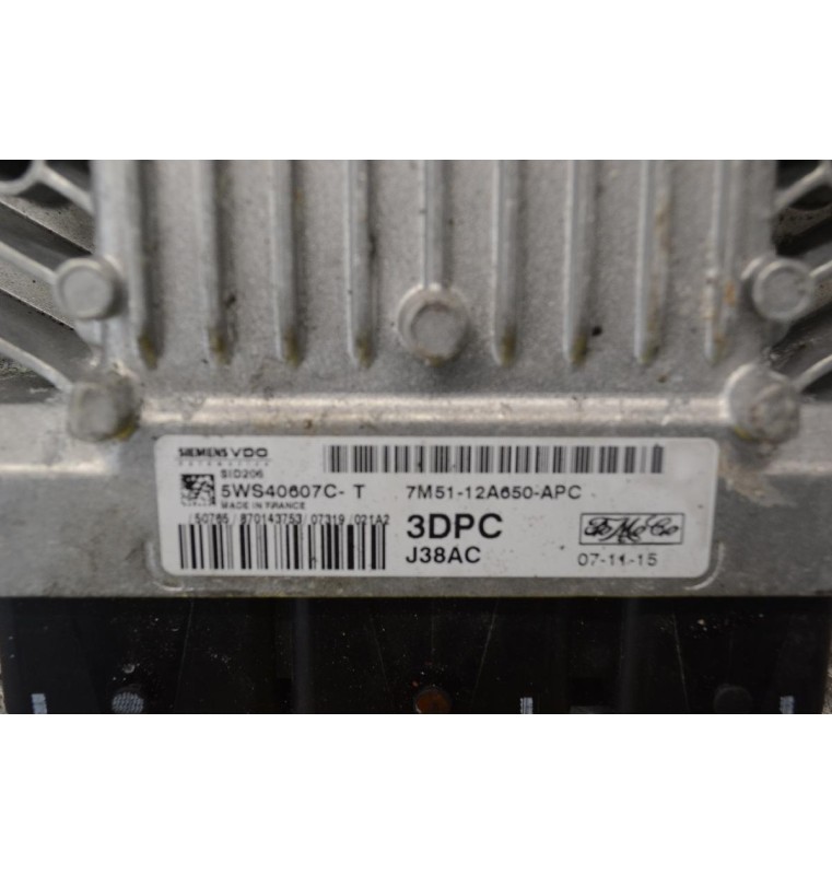 Εγκέφαλος Ford Focus 2004-2013 5WS40607C-T