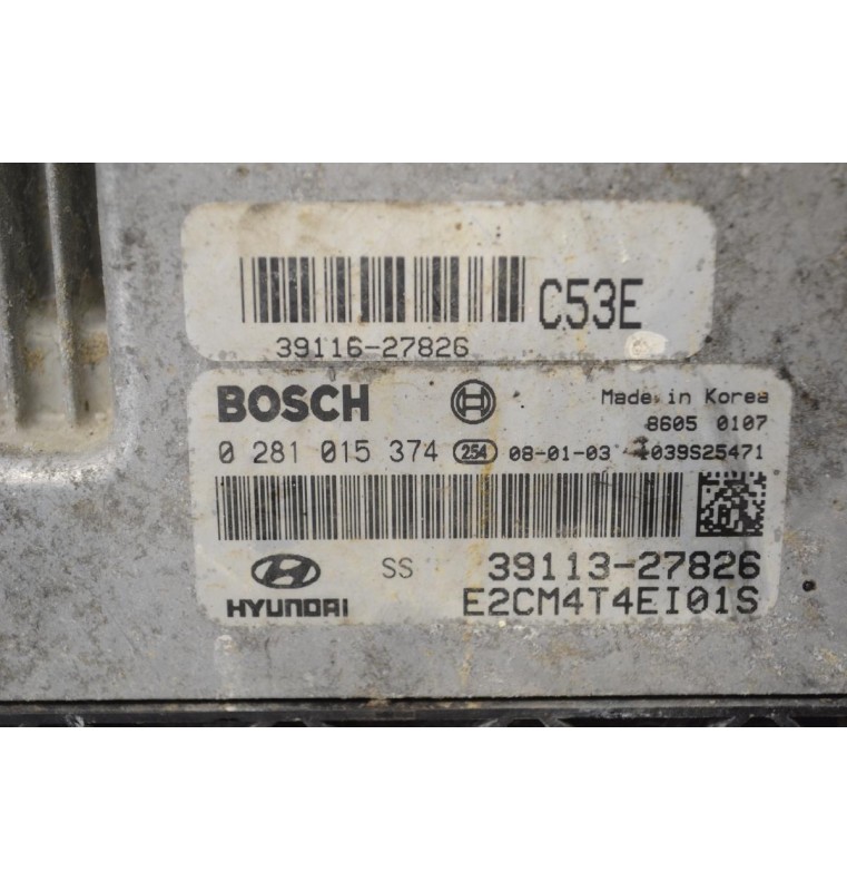 Εγκέφαλος Hyundai Santa Fe 2006-2009 BOSCH 39113-27826