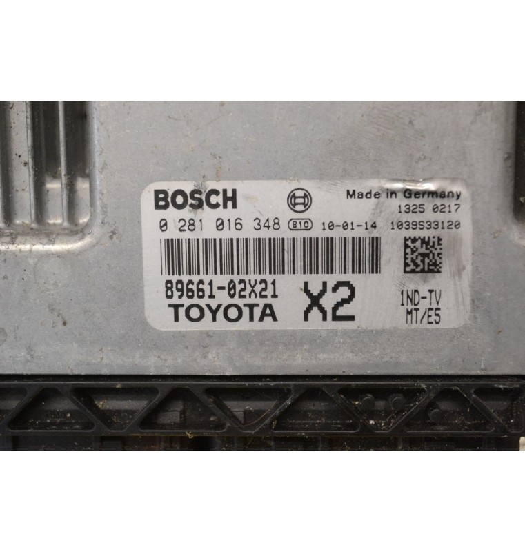 Εγκέφαλος Toyota Auris 2012-2018 BOSCH 89661-02X21