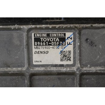Εγκέφαλος Toyota Avensis 2.0 2005-2015 89661-05F20 MB275900-4733