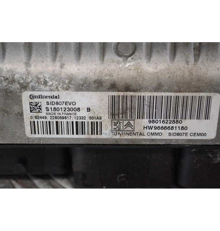 Εγκέφαλος Citroen C4 / DS4 HDI 2010-2023 9801622880 S180123008 B HW 9666681180 (Peugeot 308)