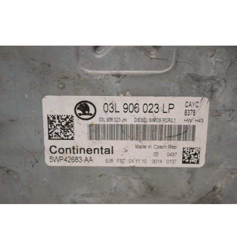 Εγκέφαλος Skoda Octavia 2009-2013 CONTINENTAL 03L906023LP