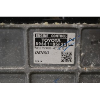 Εγκέφαλος Toyota Avensis 2.0 2005-2015 89661-05F20 MB275900-4733