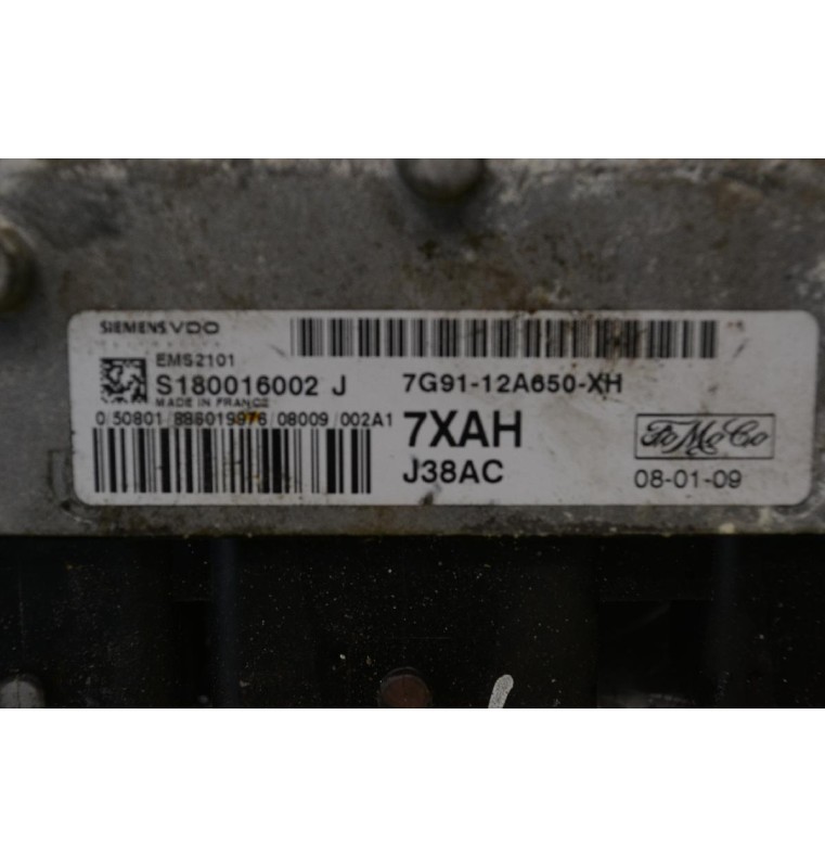 Εγκέφαλος Ford Mondeo / Focus 2007-2014 7G91-12A650-XH S180016002J EMS2101