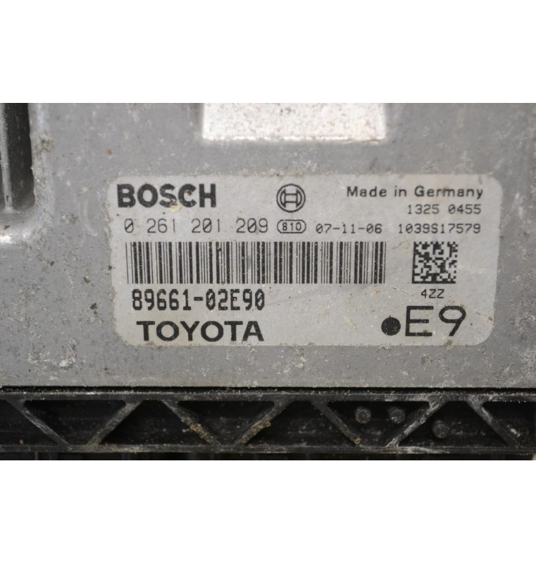 Εγκέφαλος Toyota Corolla - Auris 1.4D D4D 2005-2010 89661-02E90 0261201209 1039S17579