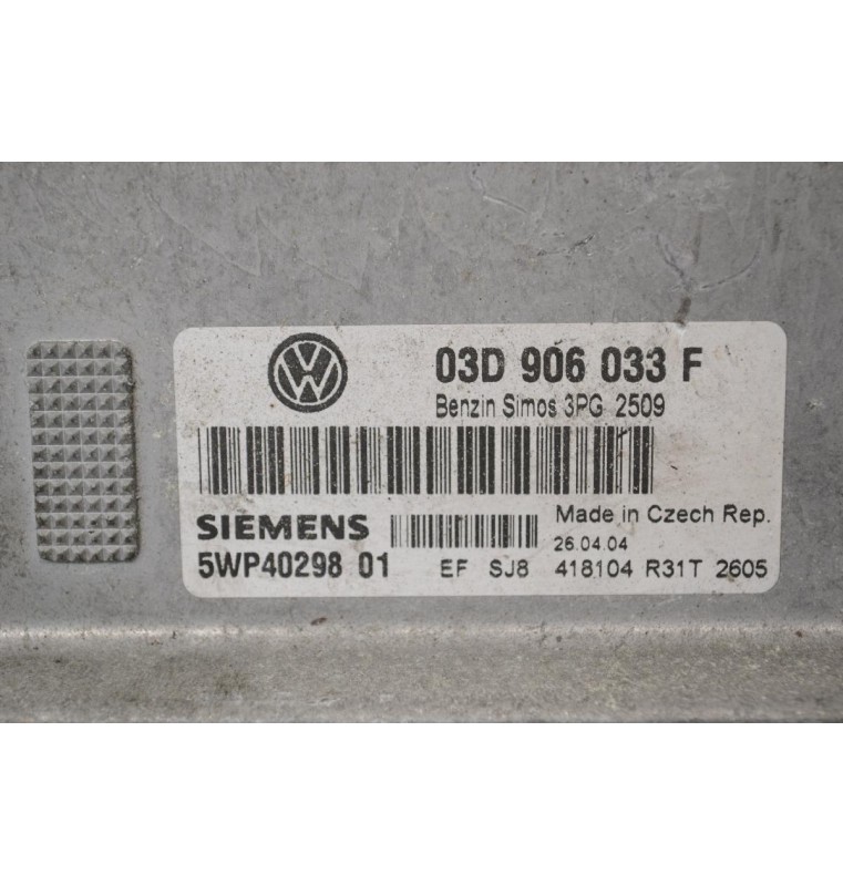 Εγκέφαλος Volkswagen Polo 2002-2007 SIEMENS 03D906033F
