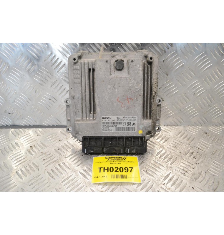 Εγκέφαλος Peugeot 407 2007-2013 BOSCH 9663757980