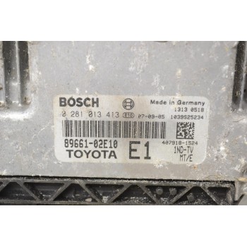 Εγκέφαλος Toyota Corolla - Auris 1.4D D4D 2005-2010 89661-02E10 0281013413 BOSCH