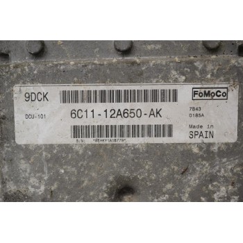 Εγκέφαλος Κινητήρα Ford Transit 2005-2010 MET/NO DCU-101 6C1112A650AK 6C11-12A650-AK 2.4 TDCI