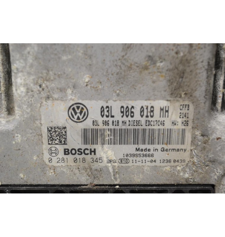 Εγκέφαλος Skoda Superb 2009-2015 BOSCH 03L906018MH