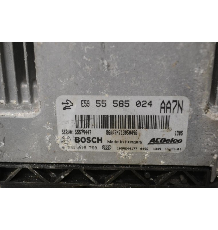 Εγκέφαλος Opel Insignia / Zafira 2.0 CDTI 2008-2018 55585024 0281018769 55579447 1039S44177
