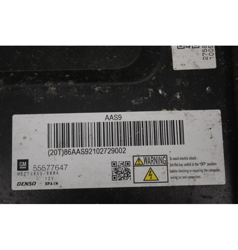Εγκέφαλος Opel Astra 2012-2015 DENSO 55577647