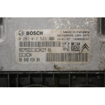 Εγκέφαλος Citroen C3 / Peugeot 207 1.4 2005-2015 9664843480 0281012523 9657699480 1039S20167