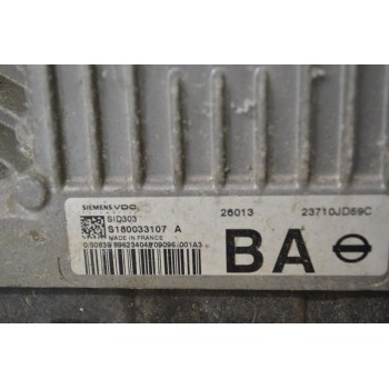 Εγκέφαλος Κινητήρα Nissan Qashqai 2006-2015 SIEMENS SID303 S180033107 A 23710-JD59C