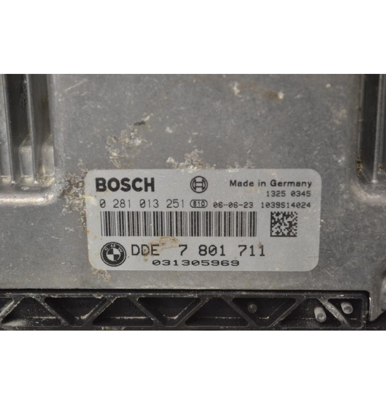 Εγκέφαλος Bmw E90 E60 E87 2.0D 2003-2012 DDE7801711 0281013251 1039S14024