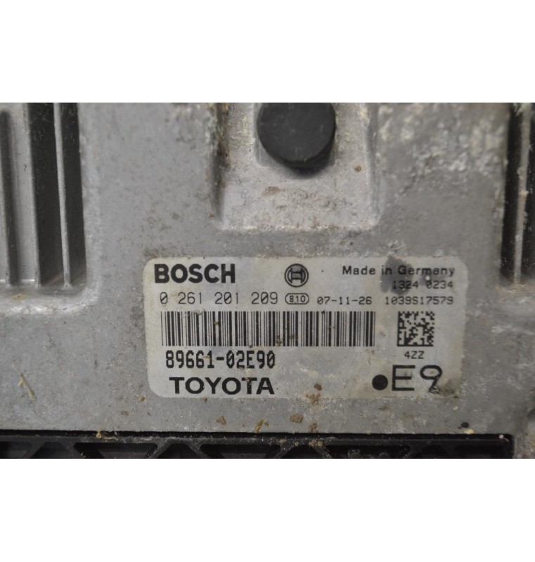 Εγκέφαλος Toyota Corolla - Auris 1.4D D4D 2005-2010 89661-02E90 0261201209 1039S17579