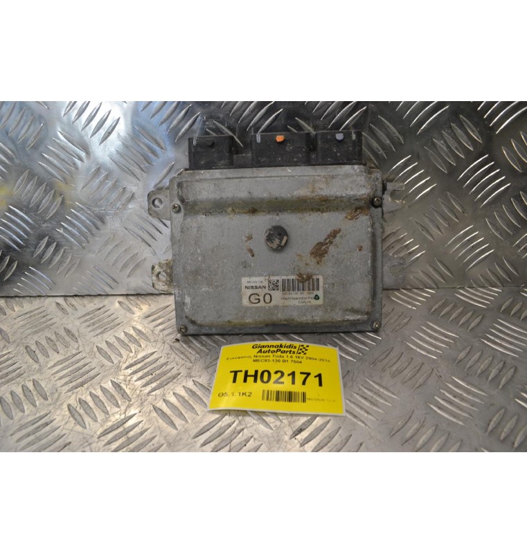 Εγκέφαλος Nissan Tiida 1.6 16V 2004-2014 MEC93-130 B1 7504