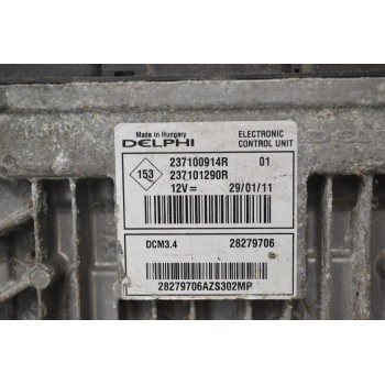 Εγκέφαλος Renault Megane 2008-2015 DELPHI 237100914R 237101290R 28279706